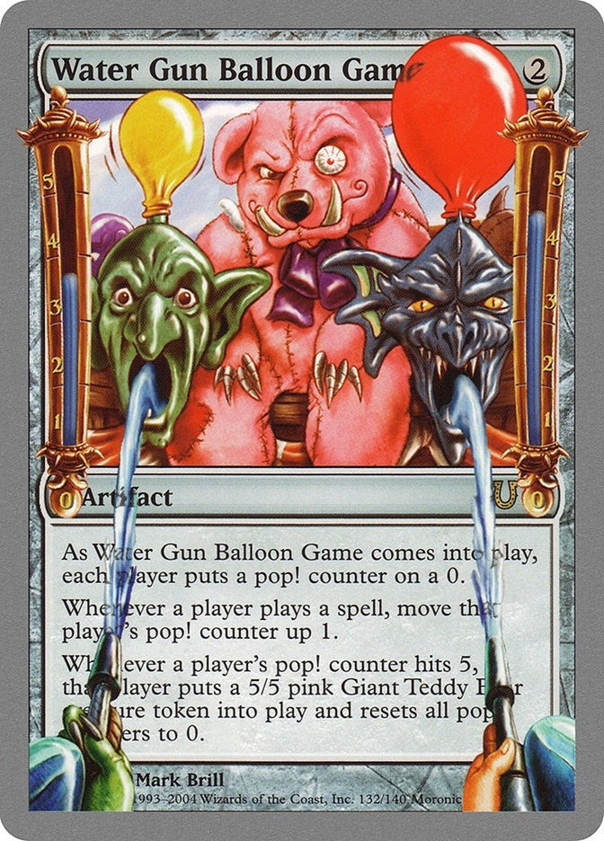 Water Gun Balloon Game (132) [UNH] - MTG Single