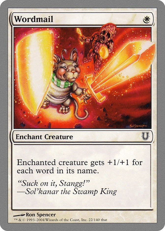 Wordmail (22) [UNH] - MTG Single