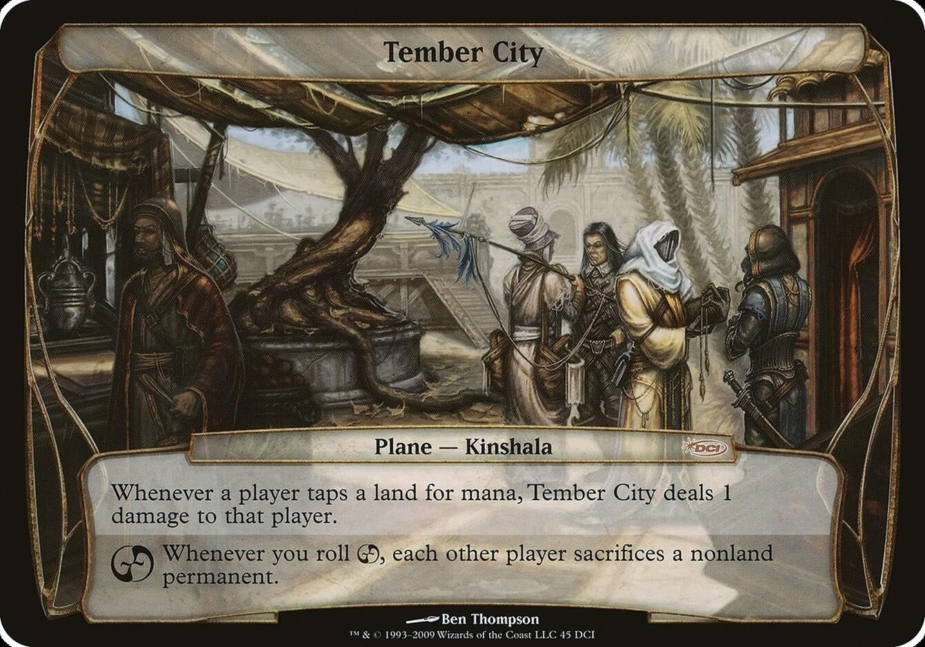 Tember City (WPN Promo) (45) [OVER] - MTG Single