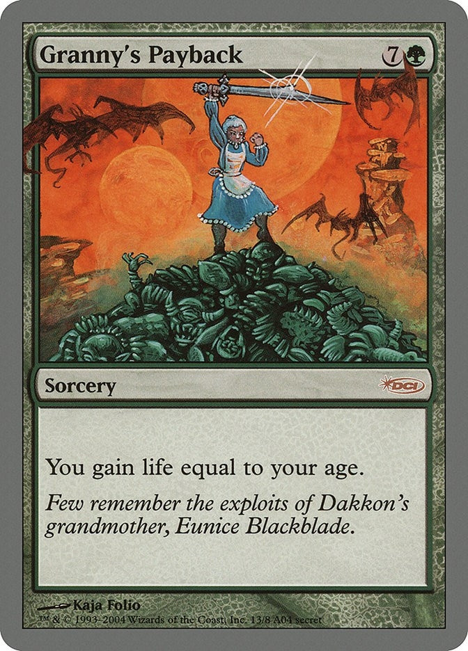 Granny’s Payback [ARENA] - MTG Single