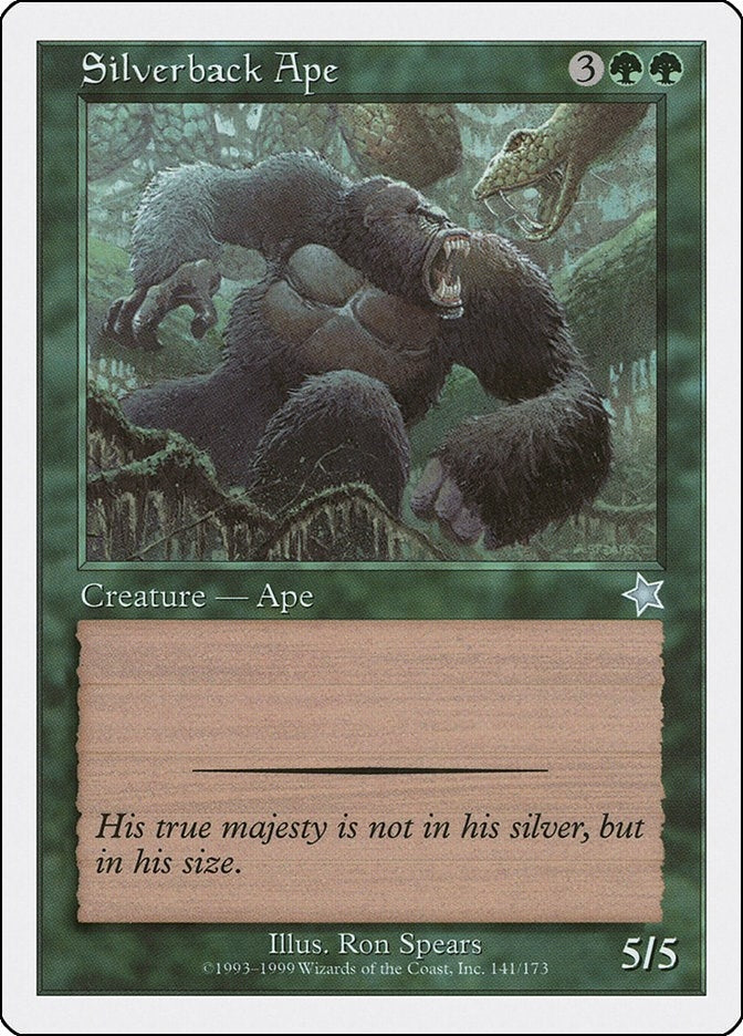 Silverback Ape (141) [S99] - MTG Single