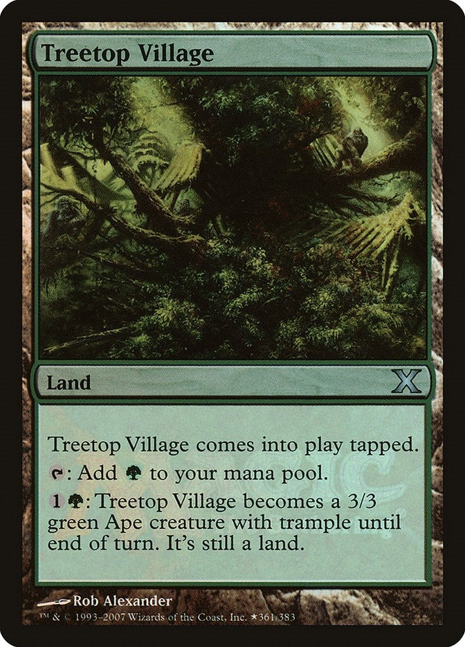 Treetop Village (2) [WPN] - MTG Single