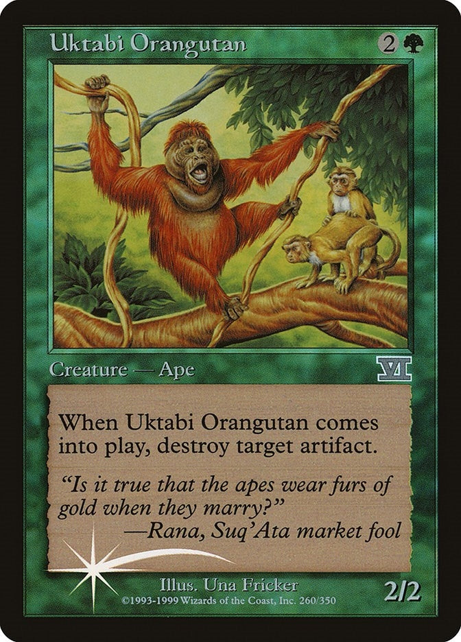 Uktabi Orangutan [ARENA] - MTG Single