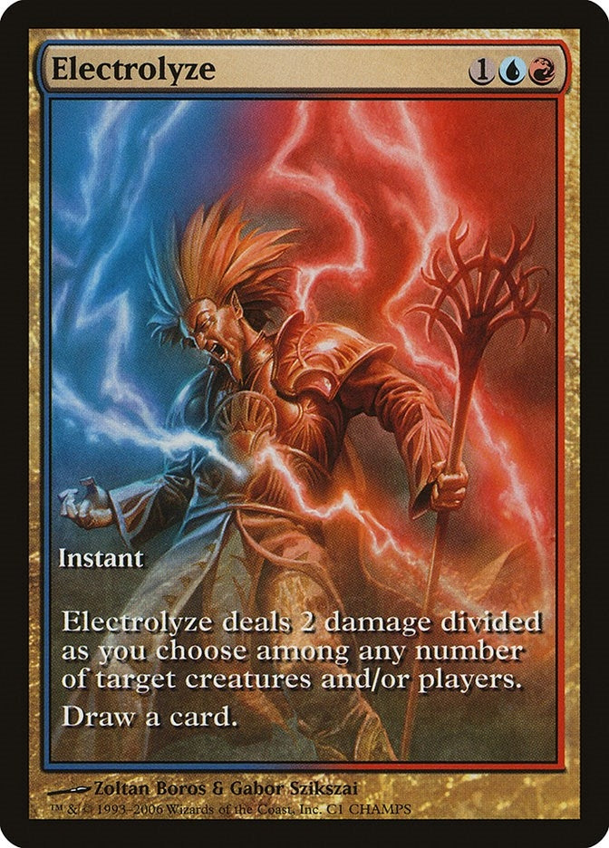 Electrolyze (1) [CHAMPS] - MTG Single
