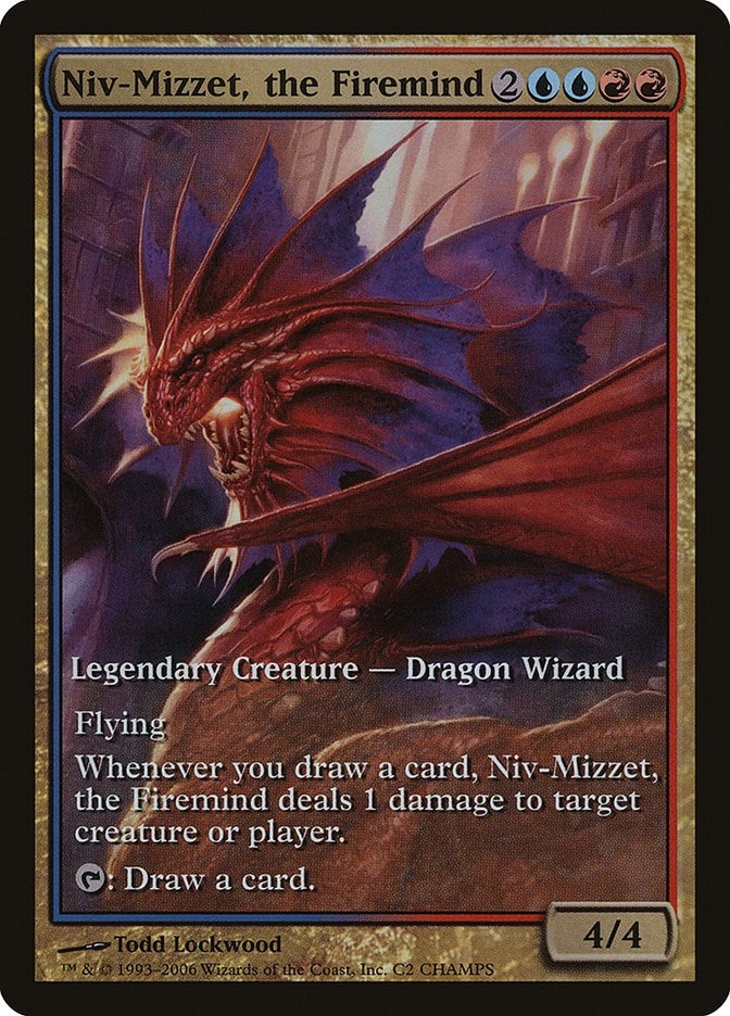 Niv-Mizzet the Firemind (2) [CHAMPS] - MTG Single