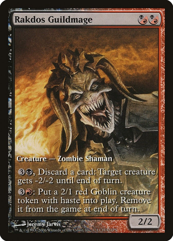 Rakdos Guildmage (3) [CHAMPS] - MTG Single