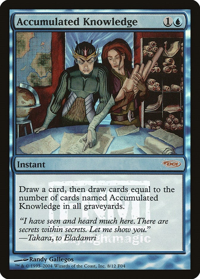 Accumulated Knowledge (8) [FNM] - MTG Single