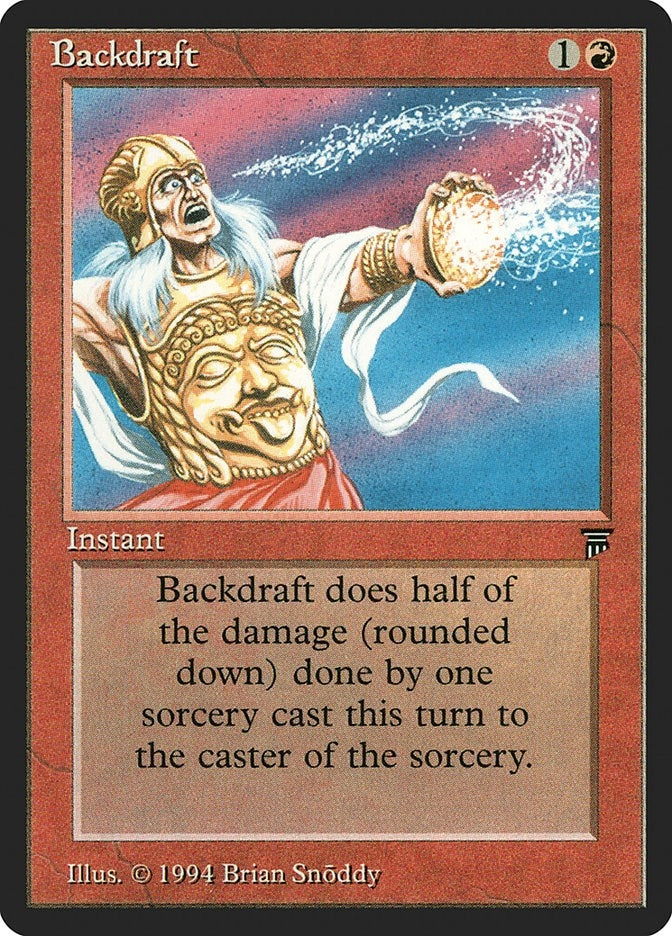 Image for Backdraft (Legends) - Magic: The Gathering