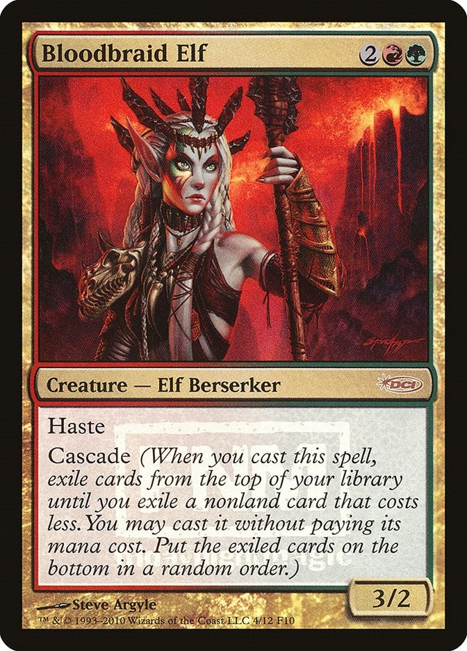 Bloodbraid Elf (4) [FNM] - MTG Single