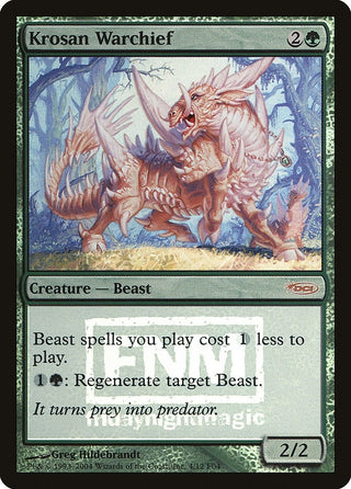 Krosan Warchief [FNM] - MTG Single