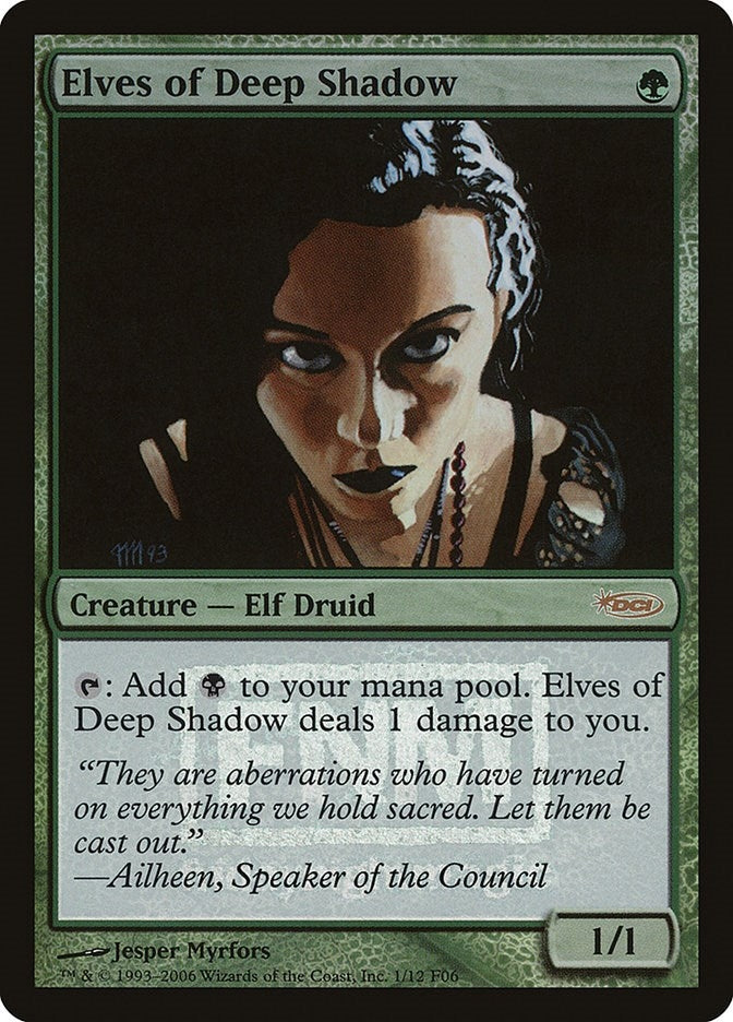 Elves of Deep Shadow (1) [FNM] - MTG Single
