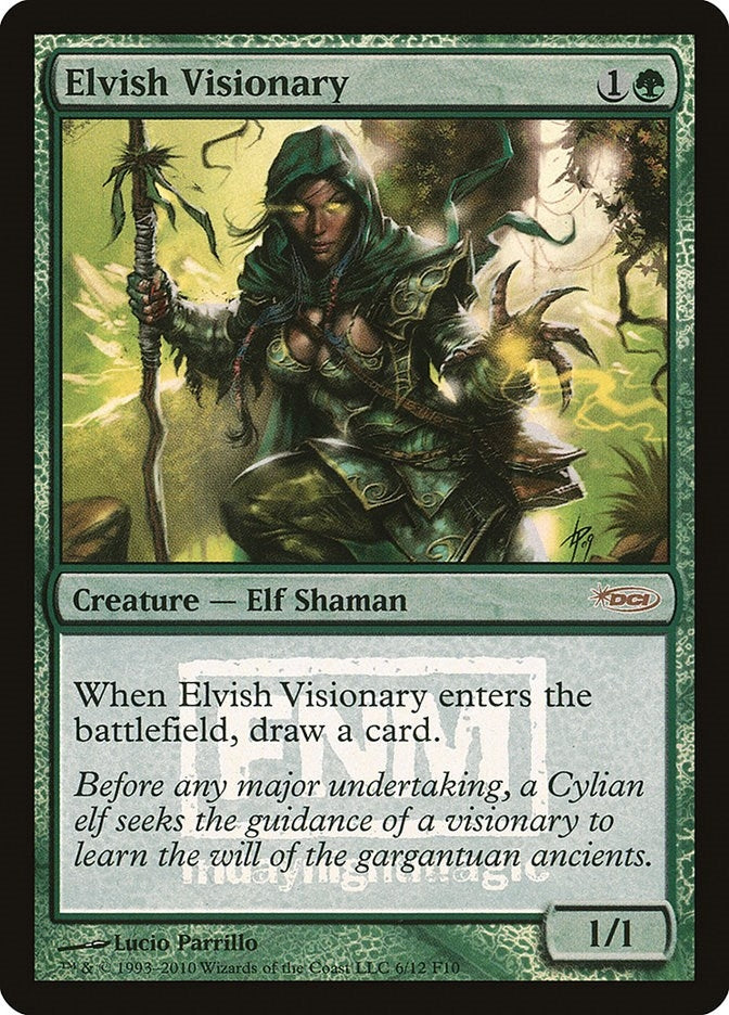 Elvish Visionary (6) [FNM] - MTG Single