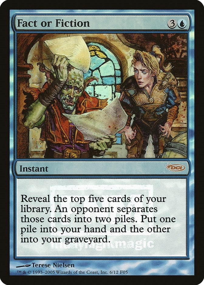 Fact or Fiction (6) [FNM] - MTG Single