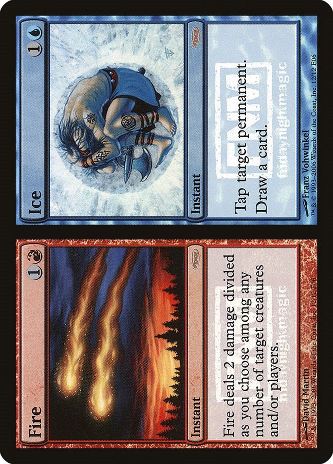 Fire // Ice (12) [FNM] - MTG Single