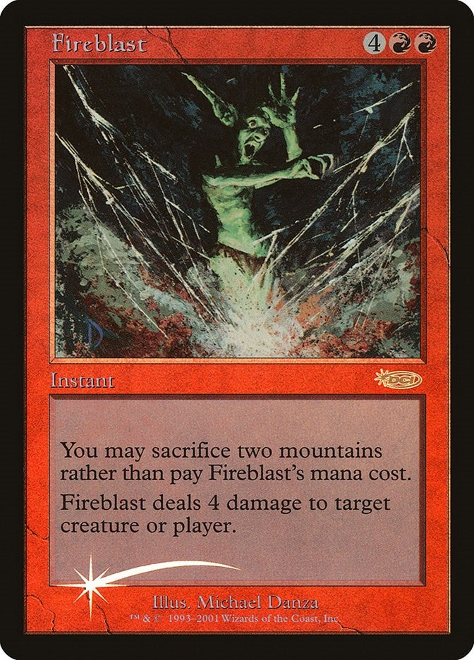 Fireblast (7) [FNM] - MTG Single