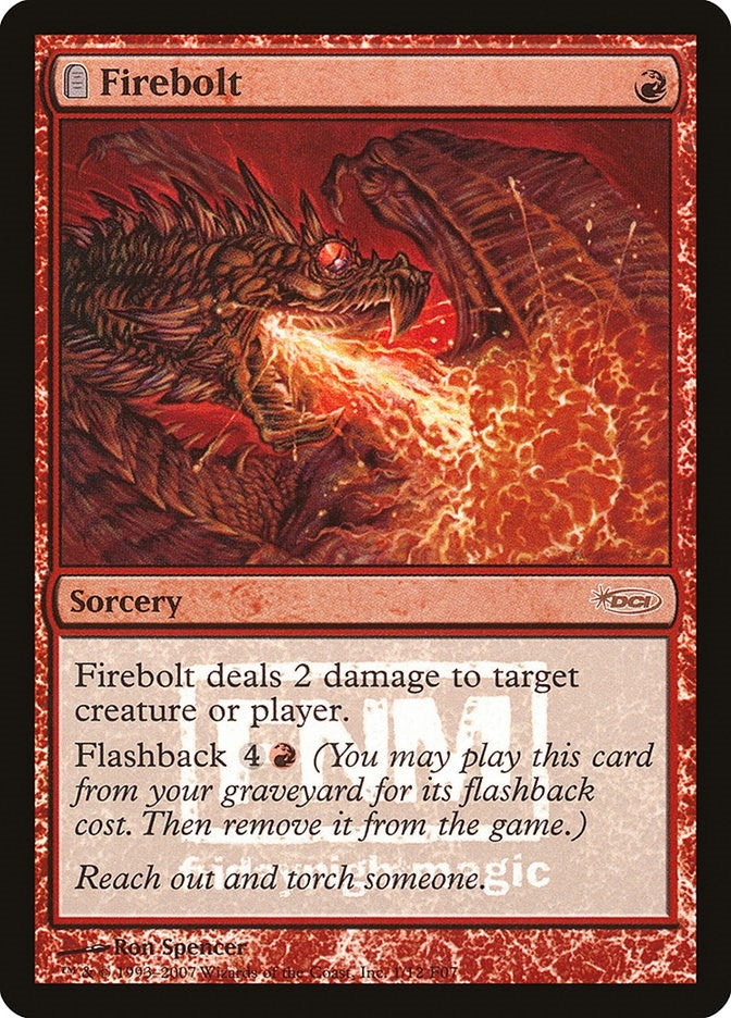 Firebolt (1) [FNM] - MTG Single