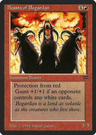 Beasts of Bogardan [LEG] - MTG Single