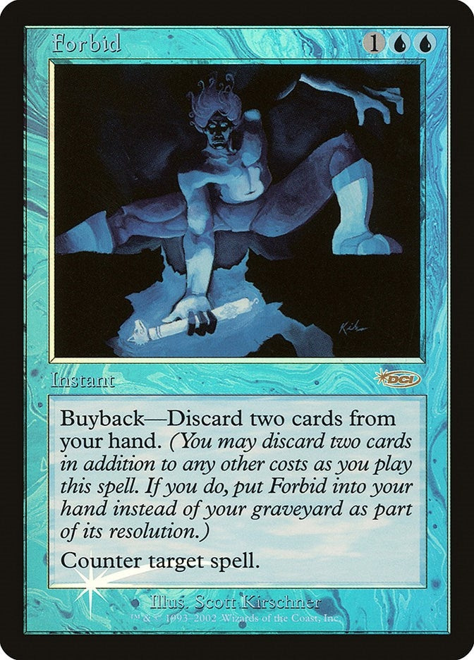 Forbid (9) [FNM] - MTG Single