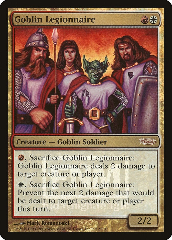 Goblin Legionnaire [FNM] - MTG Single