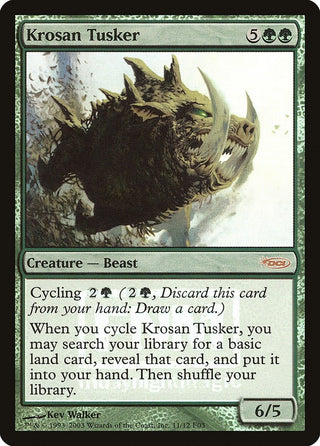 Krosan Tusker [FNM] - MTG Single