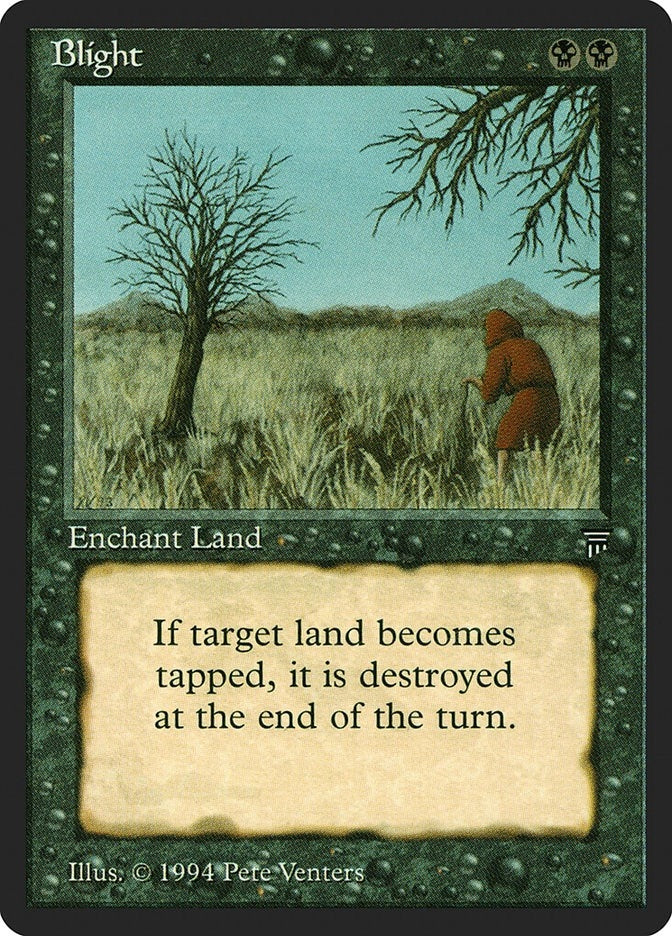 Blight [LEG] - MTG Single