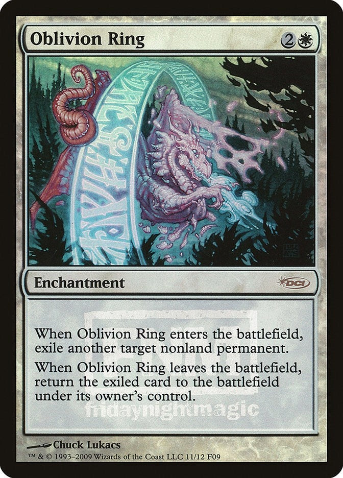 Oblivion Ring [FNM] - MTG Single