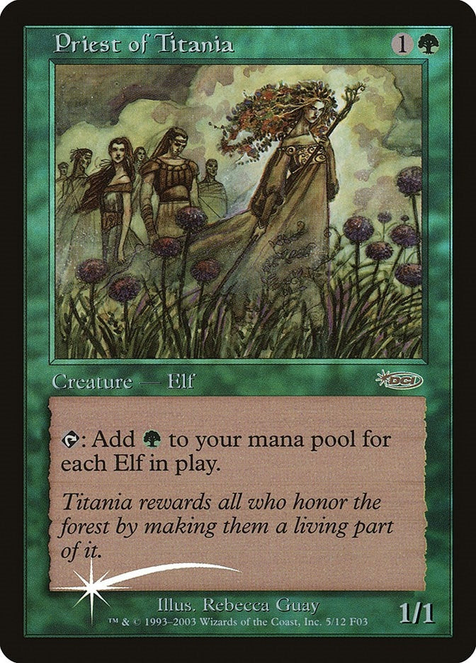 Priest of Titania [FNM] - MTG Single