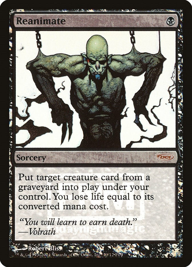 Reanimate [FNM] - MTG Single