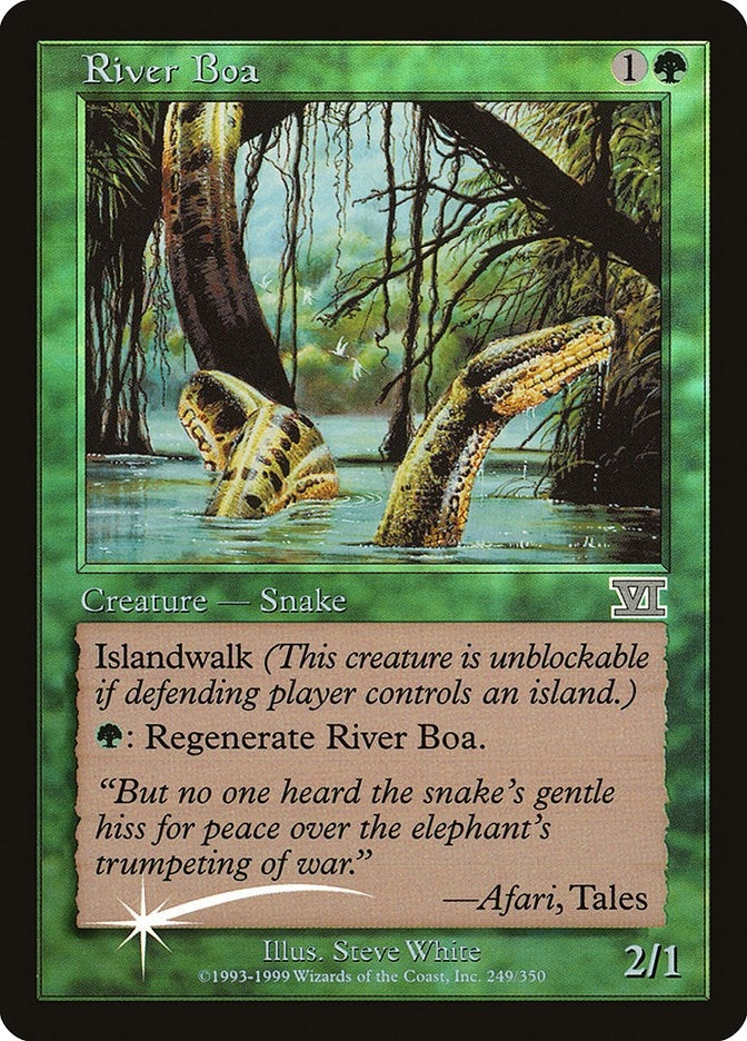 River Boa [FNM] - MTG Single
