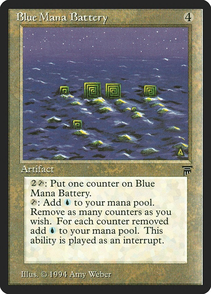 Blue Mana Battery [LEG] - MTG Single