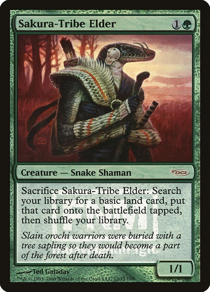 Sakura-Tribe Elder [FNM] - MTG Single