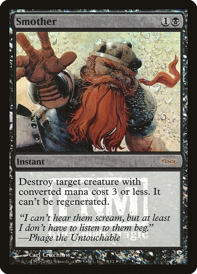 Smother [FNM] - MTG Single