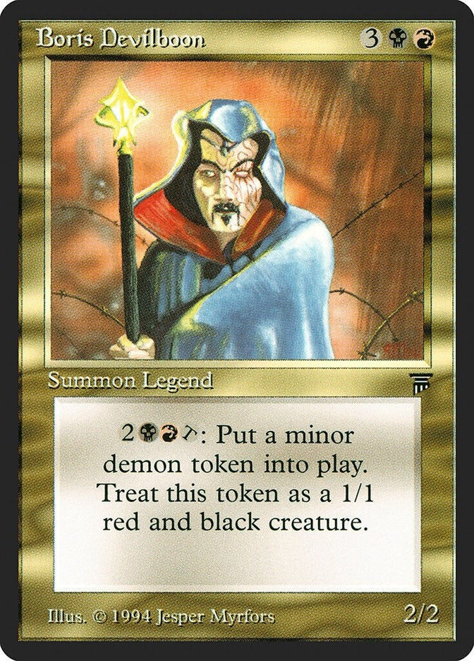 Boris Devilboon [LEG] - MTG Single