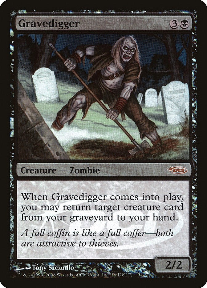 Gravedigger (16) [WPN] - MTG Single
