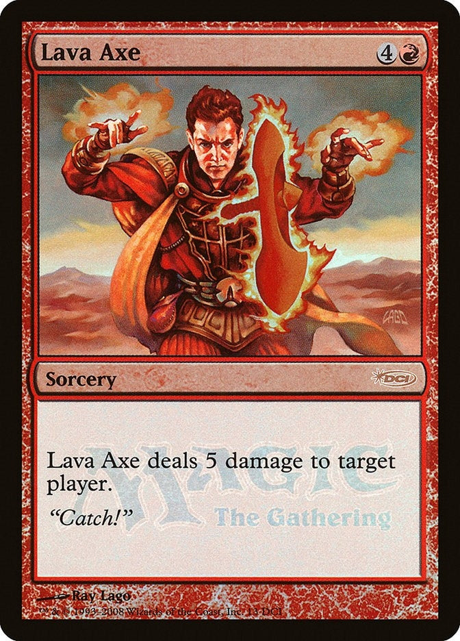 Lava Axe (13) [WPN] - MTG Single