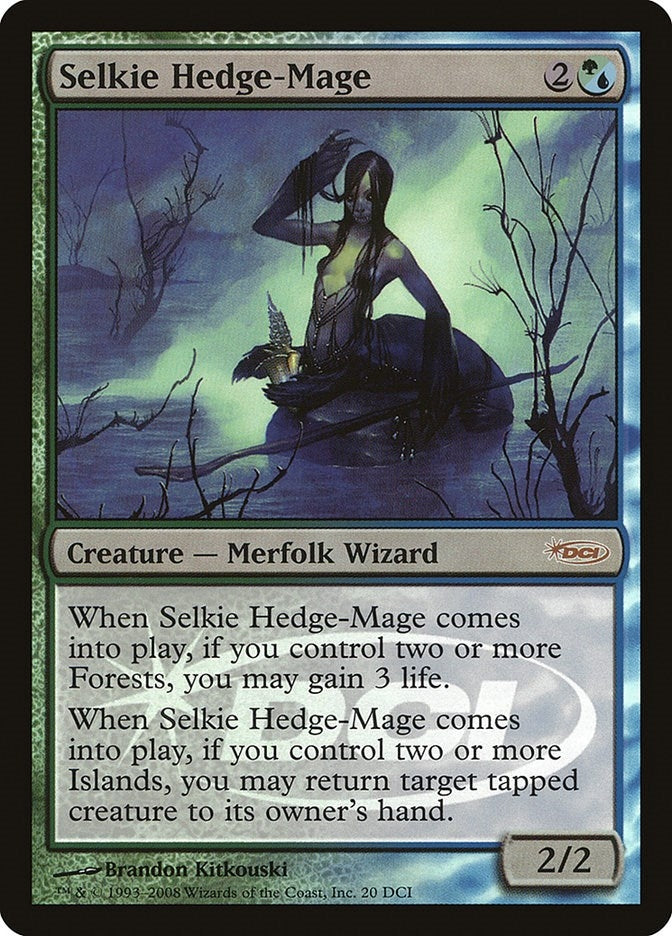 Selkie Hedge-Mage (20) [WPN] - MTG Single