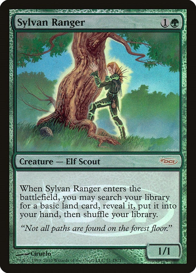 Sylvan Ranger (Gateway - 51) (51) [WPN] - MTG Single