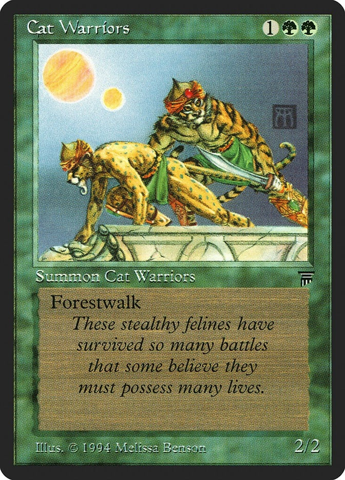 Cat Warriors [LEG] - MTG Single