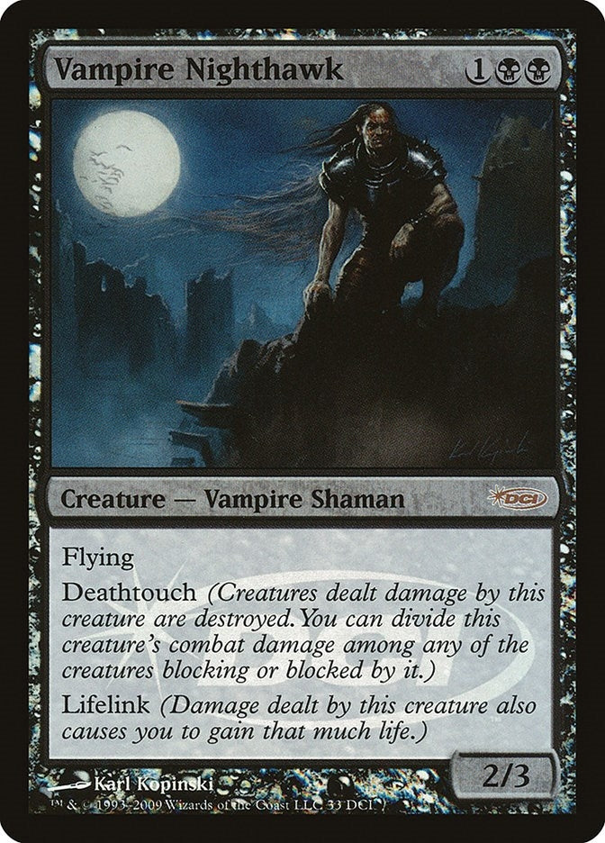 Vampire Nighthawk (33) [WPN] - MTG Single