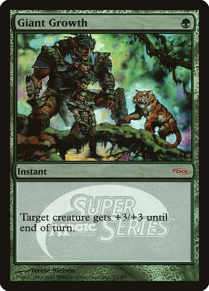 Giant Growth (Junior Super Series) (1) [JSS] - MTG Single
