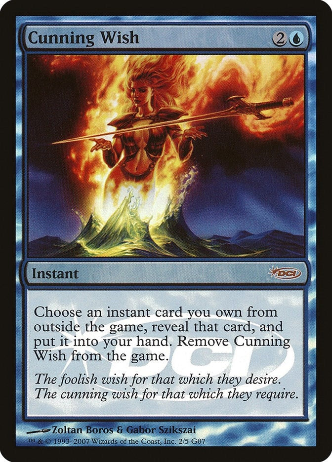 Cunning Wish [JDG] - MTG Single