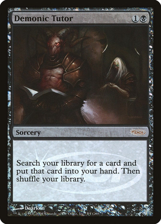 Demonic Tutor (3) [JDG] - MTG Single