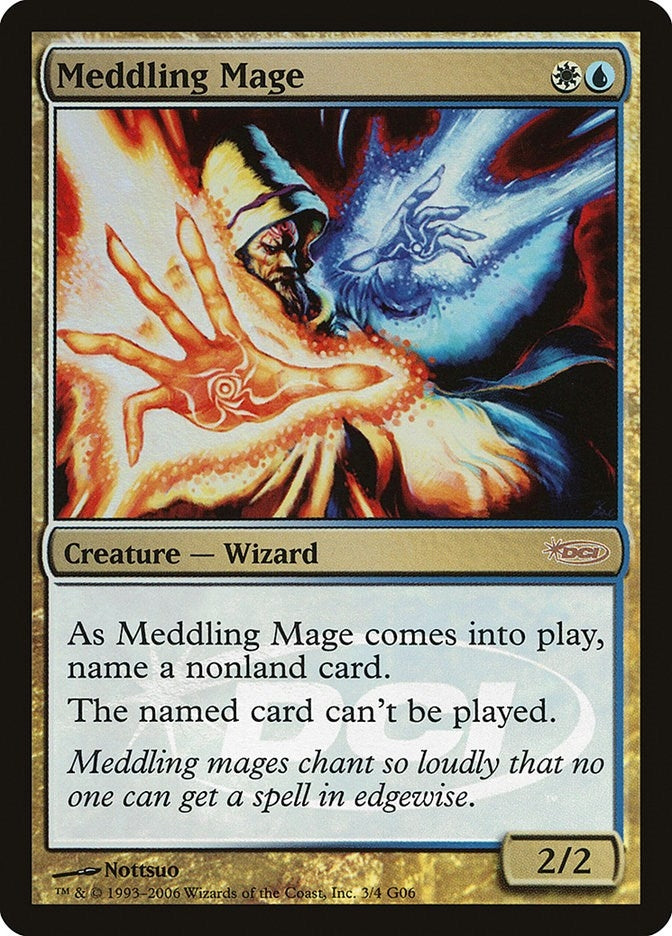 Meddling Mage [JDG] - MTG Single