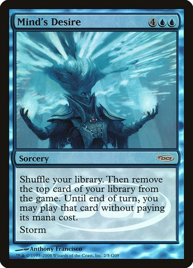 Mind’s Desire [JDG] - MTG Single