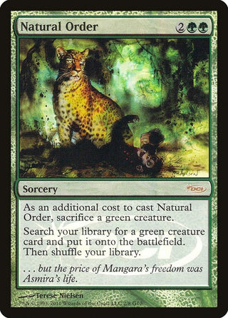 Natural Order [JDG] - MTG Single