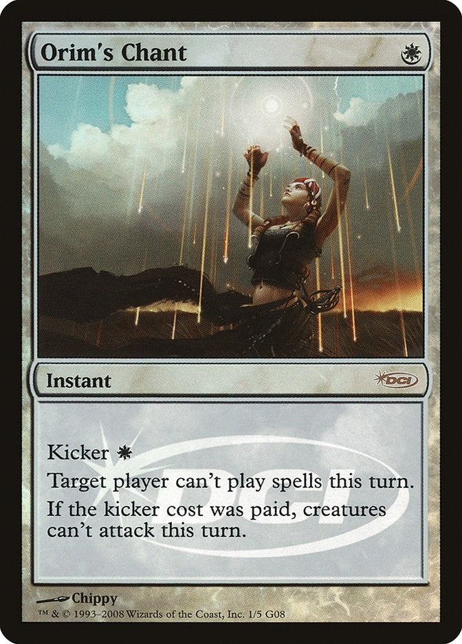 Orim’s Chant [JDG] - MTG Single