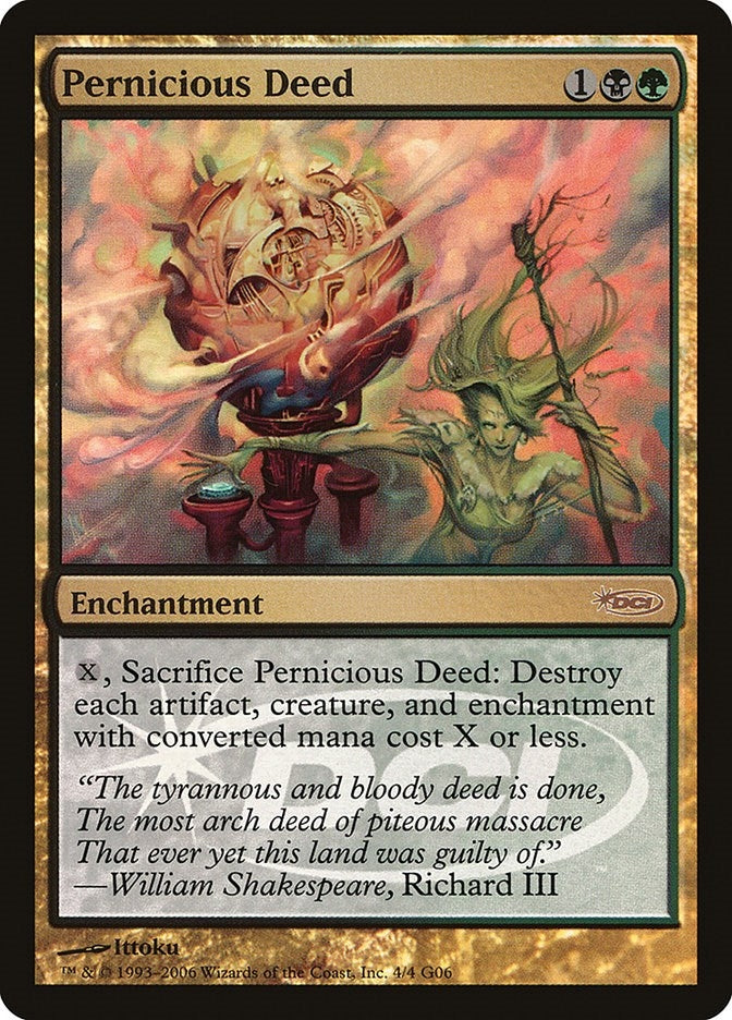 Pernicious Deed [JDG] - MTG Single