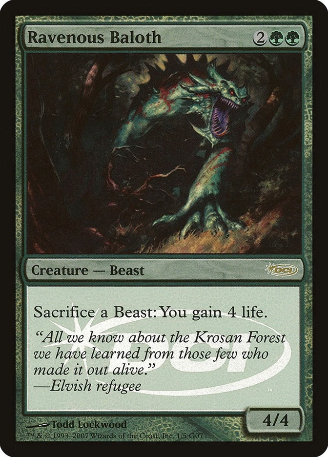 Ravenous Baloth [JDG] - MTG Single