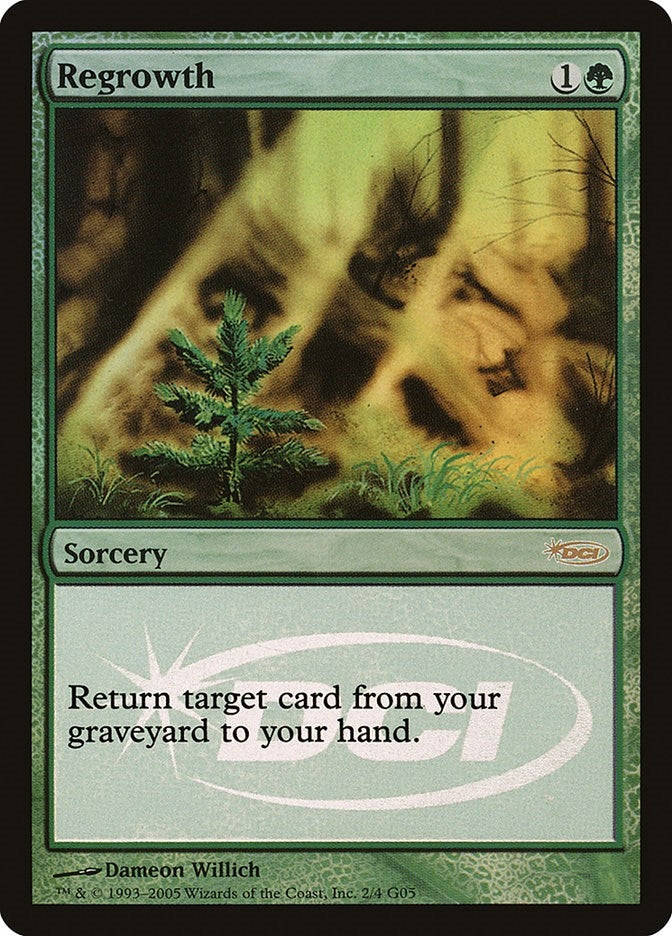 Regrowth [JDG] - MTG Single