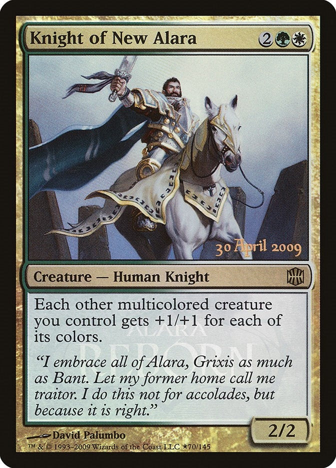 Knight of New Alara (70) [LARP] - MTG Single